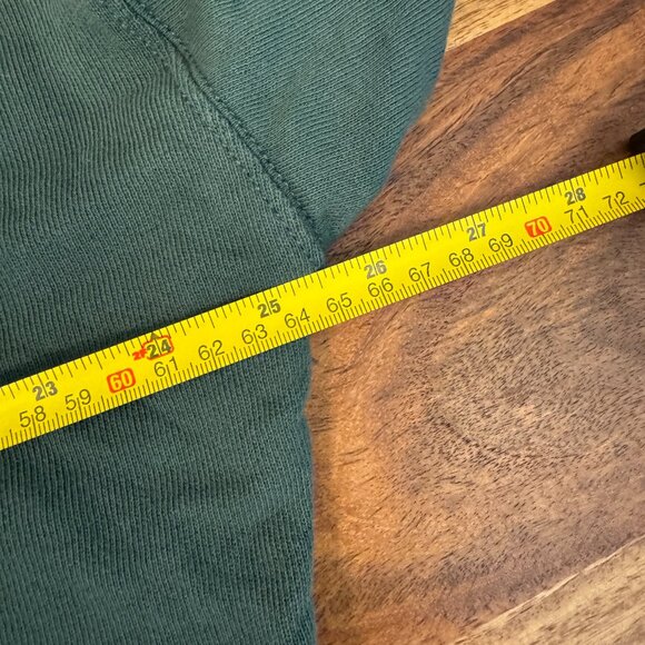 OFFLINE By Aerie Weekend casual‎ Side Tie Sweatshirt L Green - Picture 10 of 12